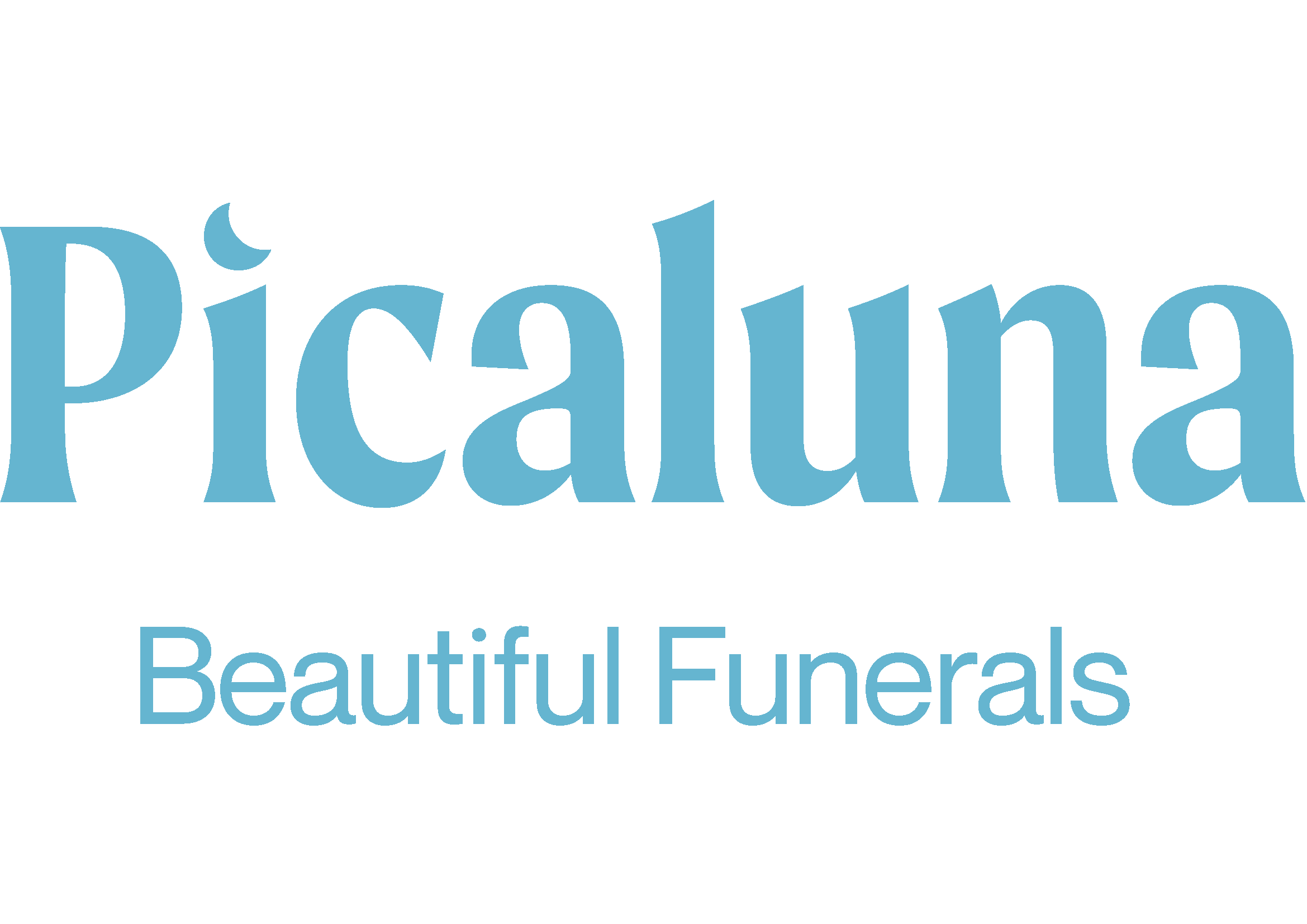 Picaluna Logo - Blue
